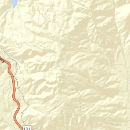 Ridge California Street Map