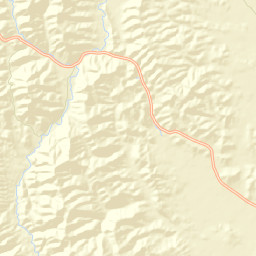 Devils Elbow California Street Map