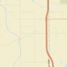 Delevan California Street Map