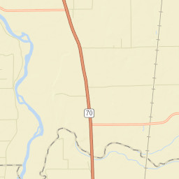 Craig California Street Map