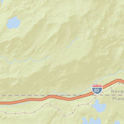 Kingvale California Street Map