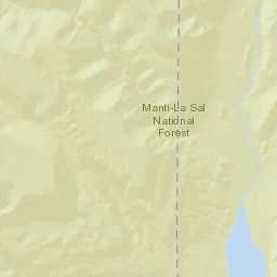 State Highway 29, Manti-La Sal National Forest, Orangeville,  Street Map