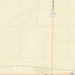 Stratton Colorado Street Map