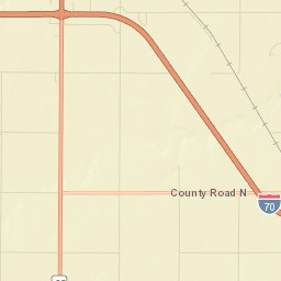 Thomas County Street Map