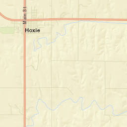 Sheridan County Street Map