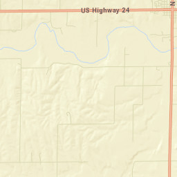 Graham County Street Map