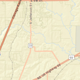 14763-14831 Jesse James Farm Road, Kearney Street Map