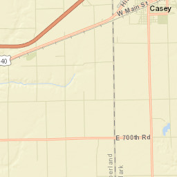 Casey Street Map