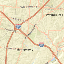 Wildwood Acres Ohio Street Map