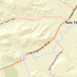 Storms Ohio Street Map