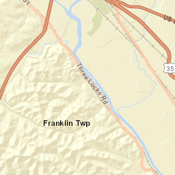 Vauces Ohio Street Map