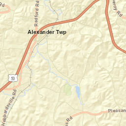 Wonder Hills Ohio Street Map