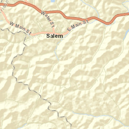 Salem Street Map