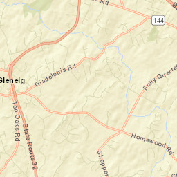 Howard County Street Map