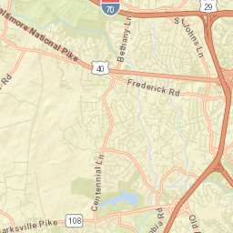 Columbia Street Map