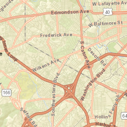Arbutus Street Map