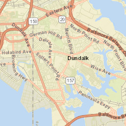 Dundalk Street Map