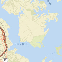 Edgemere Street Map