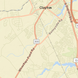 Smyrna Delaware Street Map