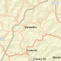 Vermelha Street Map