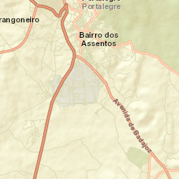 Portalegre Street Map