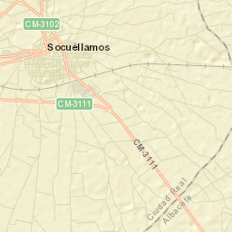 Socuéllamos Street Map