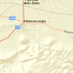 Villamassargia Street Map