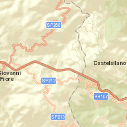 Castelsilano Street Map