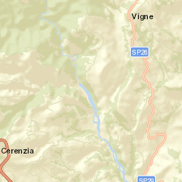 Cerenzia Street Map