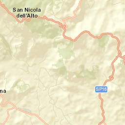 San Nicola dell'Alto Street Map