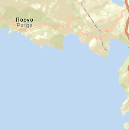 Párga Street Map