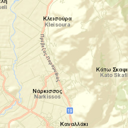 Kanaláki Street Map