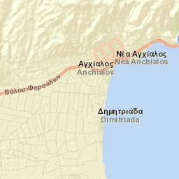 Néa Anchiálos Street Map
