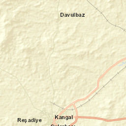 Kangal Street Map