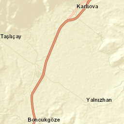 Karlıova Street Map
