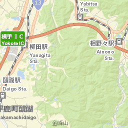 Yokote-shi Street Map