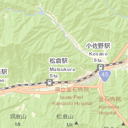 Kamaishi-shi Street Map