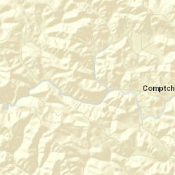 Comptche California Street Map