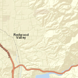 State Highway 20, Ukiah, CA 95482, USA Street Map