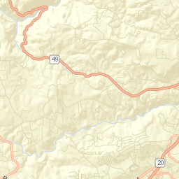 Spring Hill California Street Map