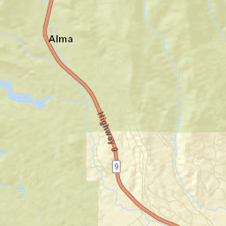 Dudley Colorado Street Map