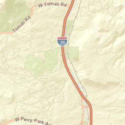 8061 Sugarloaf Road, Larkspur, CO 80118 Street Map