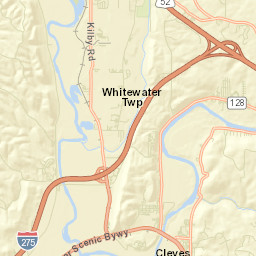 White Water Park Ohio Street Map