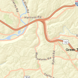 Taylors Creek Ohio Street Map