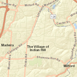 South Clippinger Ohio Street Map