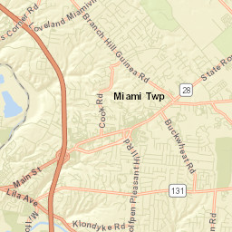 Sundale Ohio Street Map