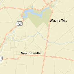 Woodland Park Ohio Street Map