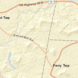 The Point Ohio Street Map