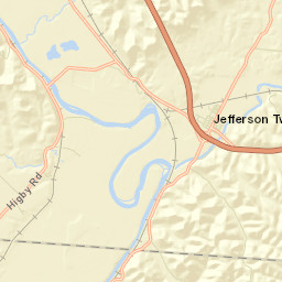 Rittenours Ohio Street Map