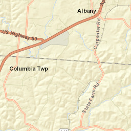 Valley Ford Ohio Street Map